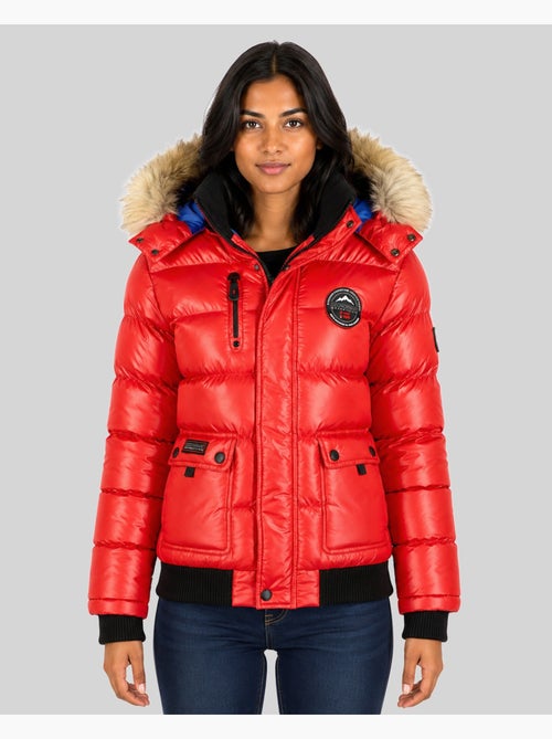 Plumífero con capucha bugs – geographical norway - Kiabi Plumífero con capucha bugs – geographical norway - Kiabi
