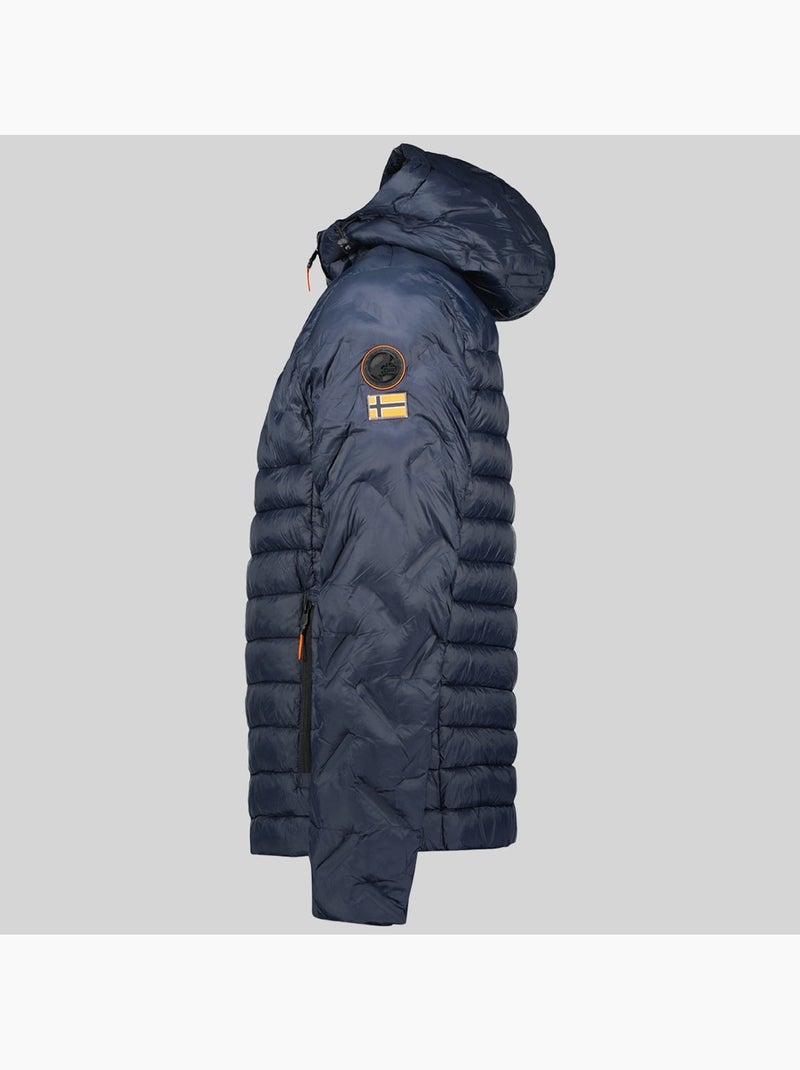 Plumífero con capucha burator – geographical norway Azul marino - Kiabi