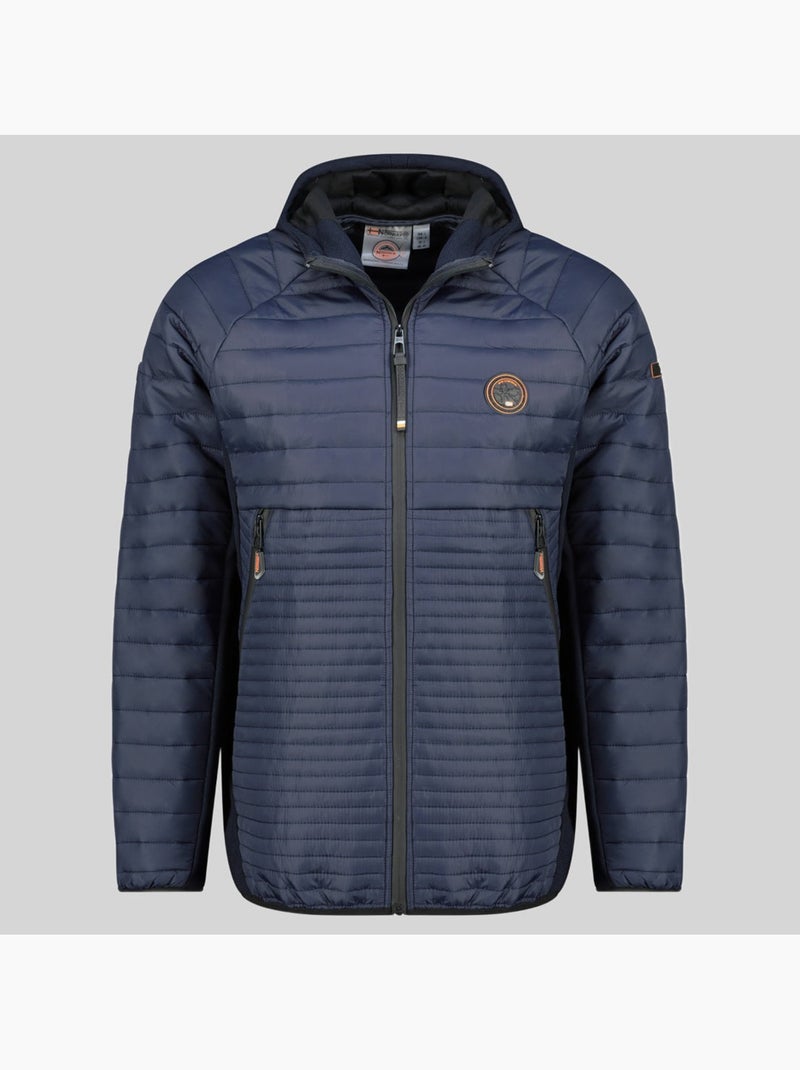 Plumífero con capucha carno – geographical norway Azul marino - Kiabi