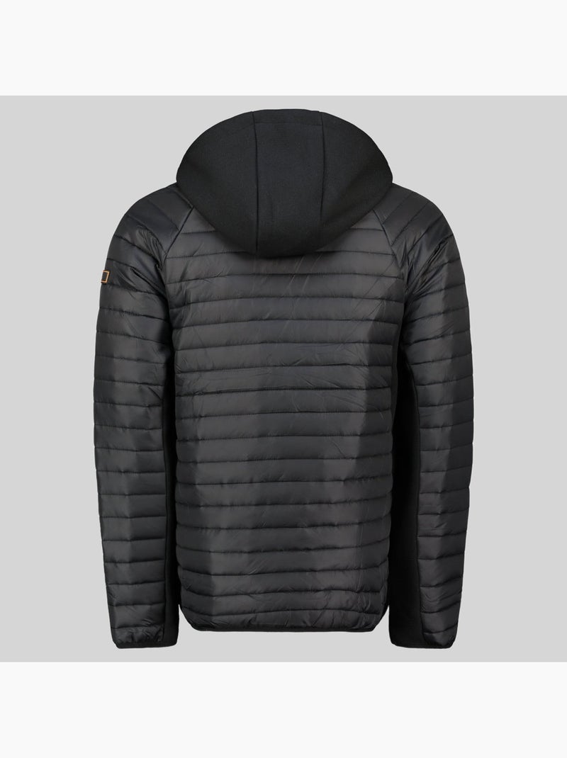 Plumífero con capucha carno – geographical norway Negro - Kiabi
