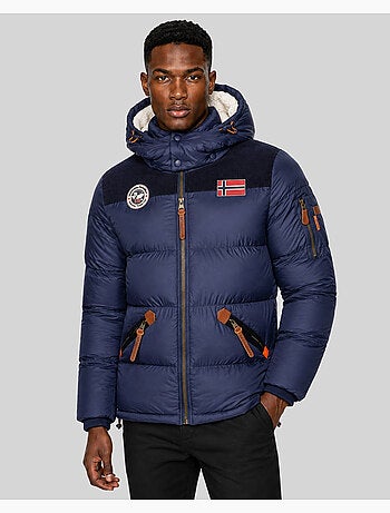 Plumífero con capucha celian – geographical norway