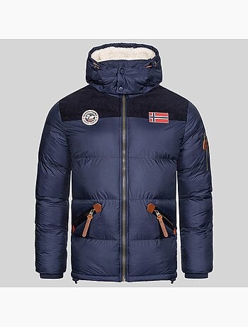 Plumífero con capucha celian – geographical norway