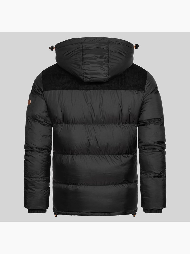 Plumífero con capucha celian – geographical norway Negro - Kiabi