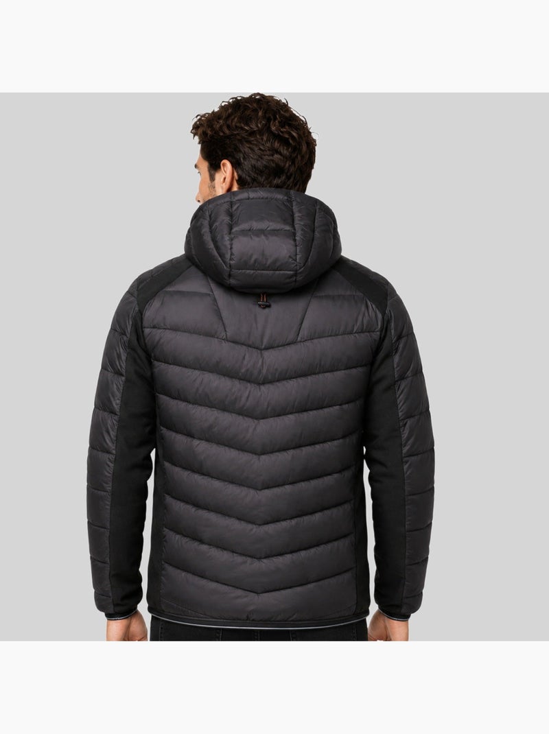 Plumífero con capucha derylo – geographical norway Negro - Kiabi