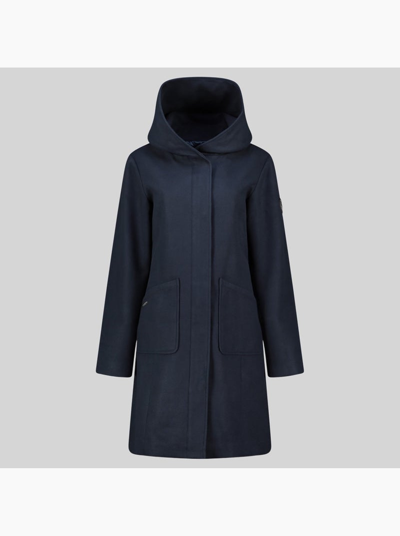 Plumífero con capucha doria – geographical norway Azul marino - Kiabi