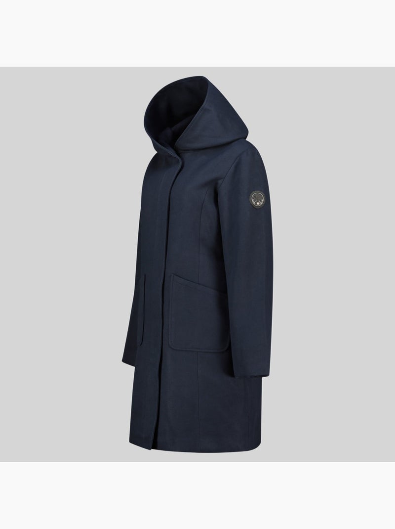 Plumífero con capucha doria – geographical norway Azul marino - Kiabi