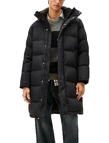 Plum fero Largo con Capucha para Hombre Tommy Hilfiger