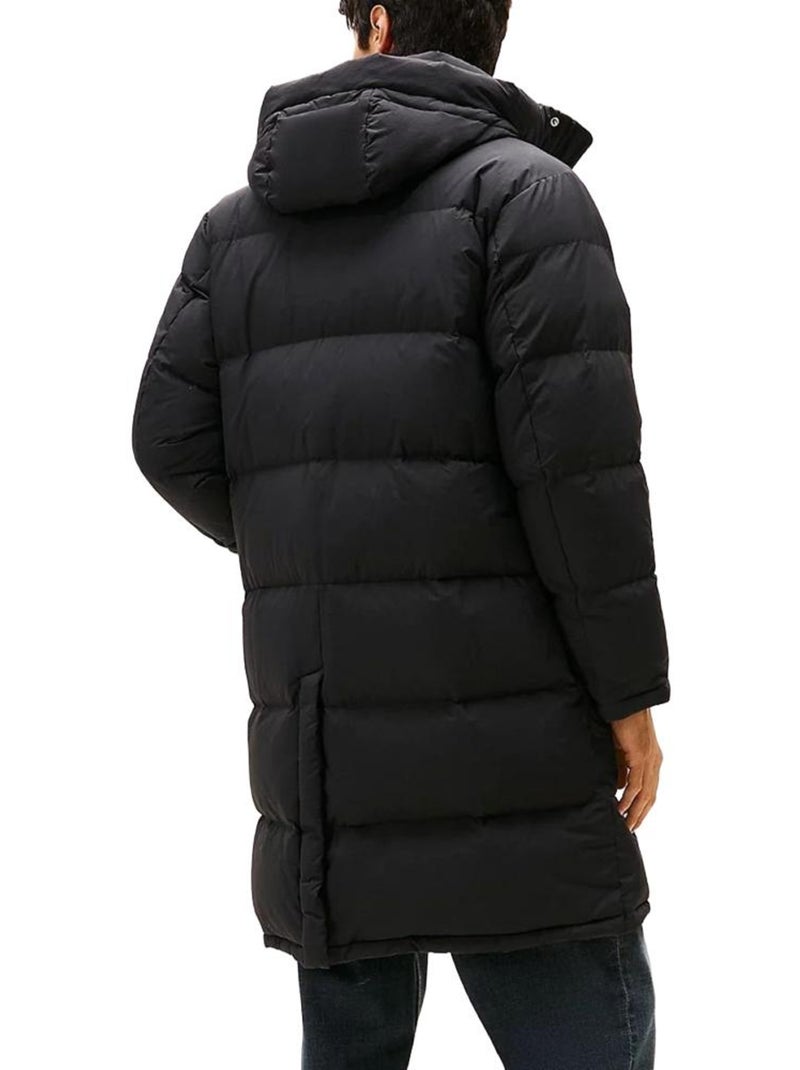 Plumífero con Capucha Tommy Hilfiger para Hombre Negro - Kiabi