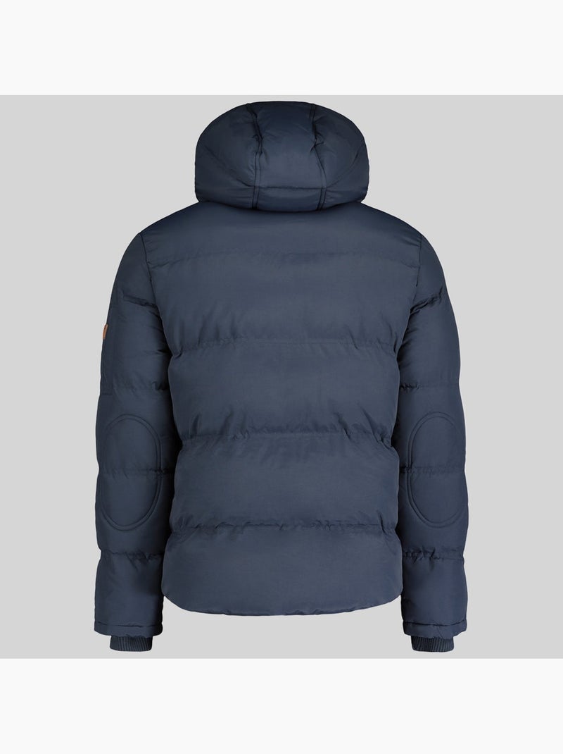 Plumífero con capucha verveine – geographical norway Azul marino - Kiabi
