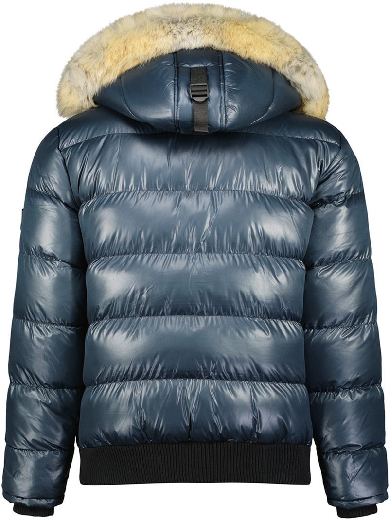 Plumífero cortavientos bugseak – canadian peak Azul marino - Kiabi