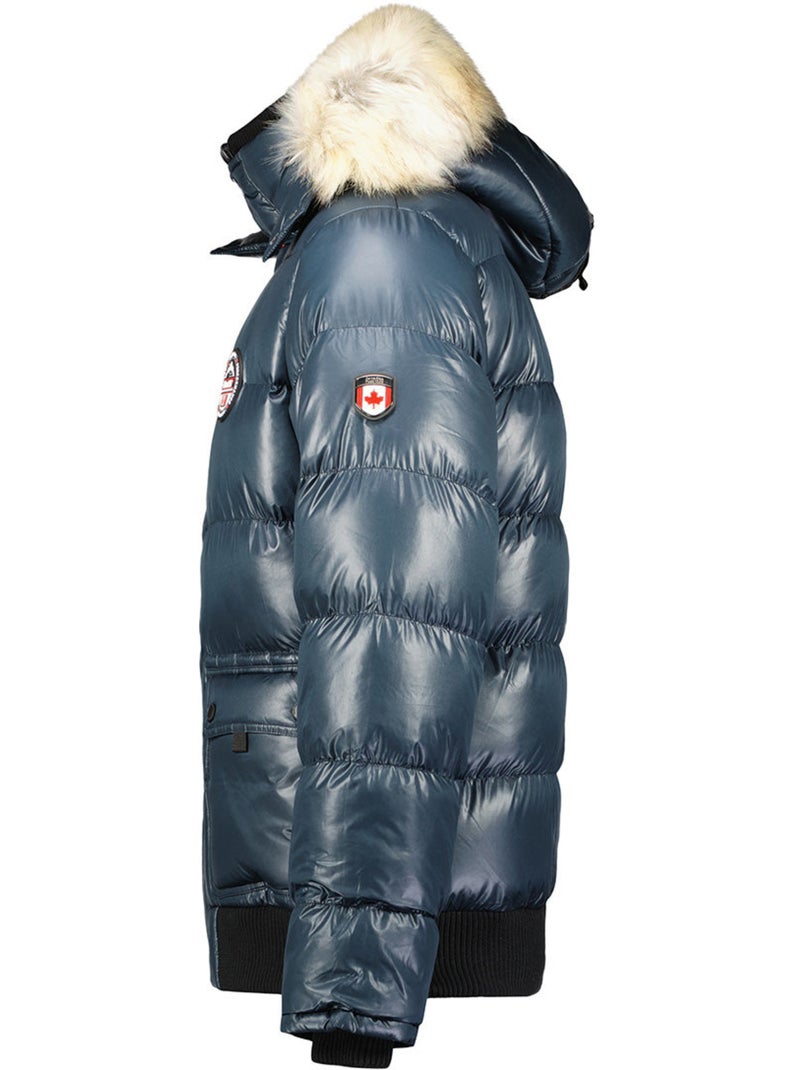 Plumífero cortavientos bugseak – canadian peak Azul marino - Kiabi