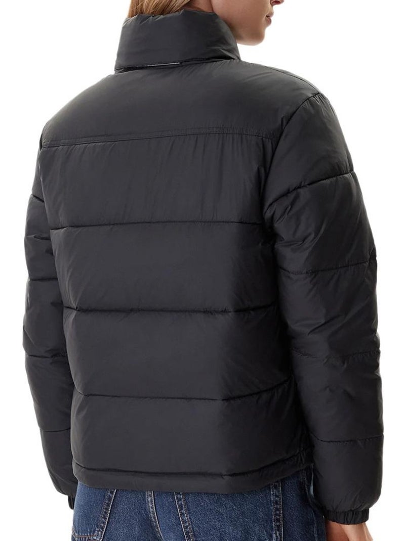 Plumífero de Mujer con Capucha Tommy Hilfiger Negro - Kiabi