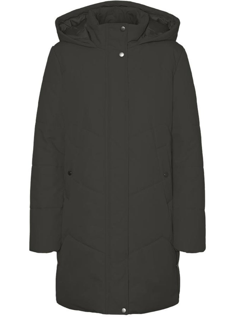 Plumífero de Mujer Vero Moda Marrón capuchino - Kiabi