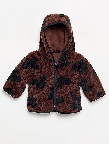 Plumífero \'Disney\' \'Mickey\' efecto borreguito