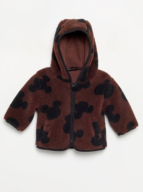 Plumífero \'Disney\' \'Mickey\' efecto borreguito - Kiabi