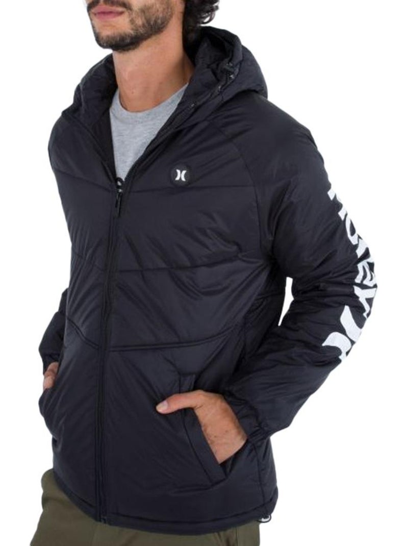 Plumífero Hurley para Hombre, Azul marino - Kiabi