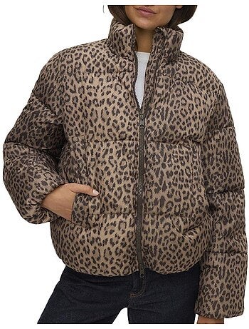 Plumífero Leopardo Vero Moda