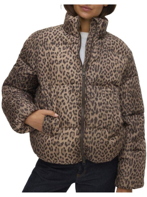 Plumífero Leopardo Vero Moda - Kiabi