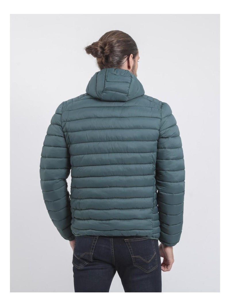 Plumífero ligero capuche ZILLING II Verde oscuro - Kiabi