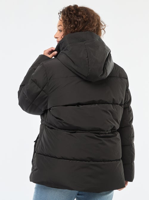 Plumífero midi liso - Kiabi