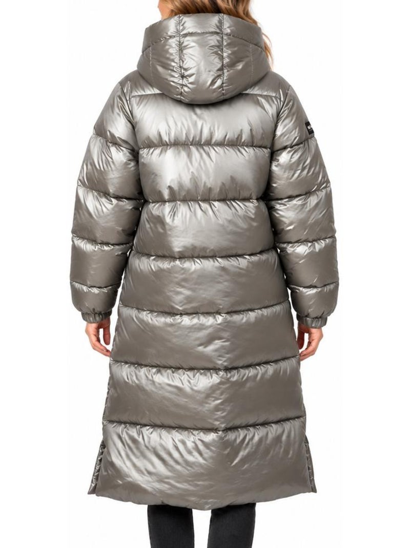 Plumífero mujer schott Plata - Kiabi