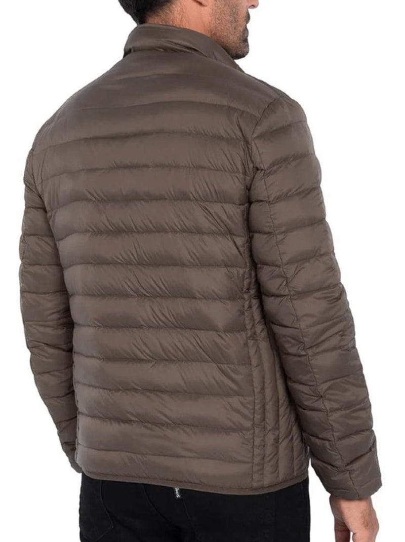 Plumífero para Hombre Schott Marrón capuchino - Kiabi