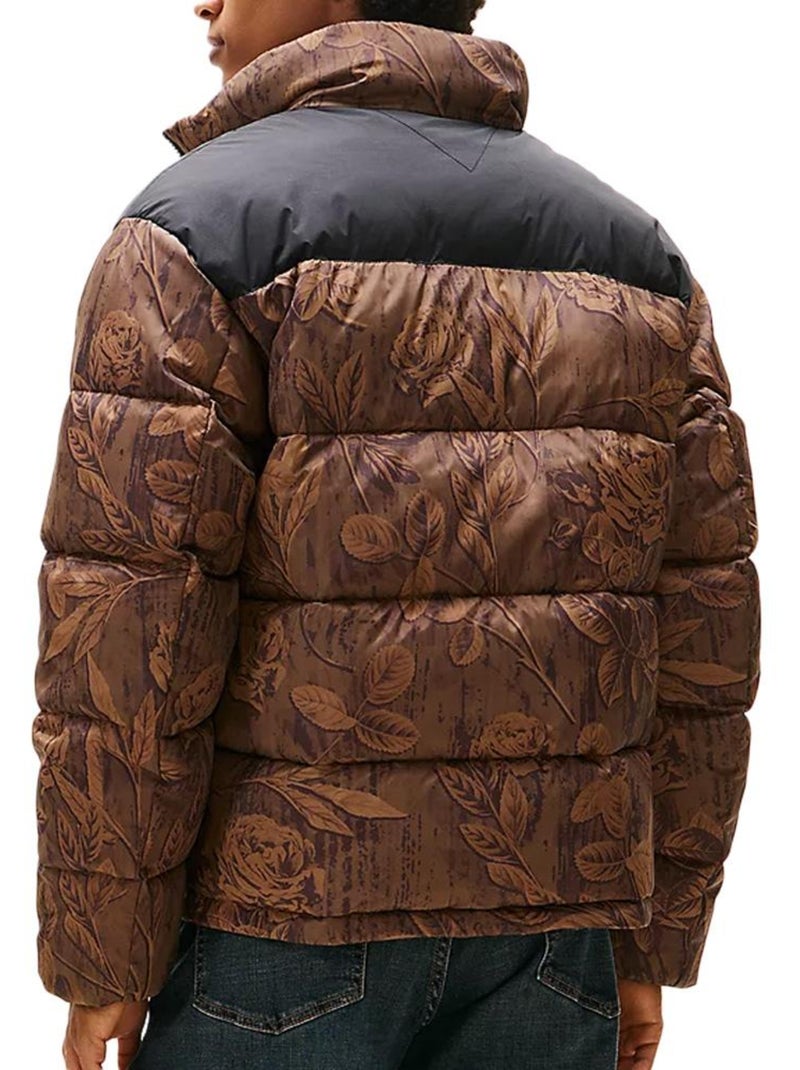 Plumífero para Hombre Tommy Hilfiger Marrón capuchino - Kiabi