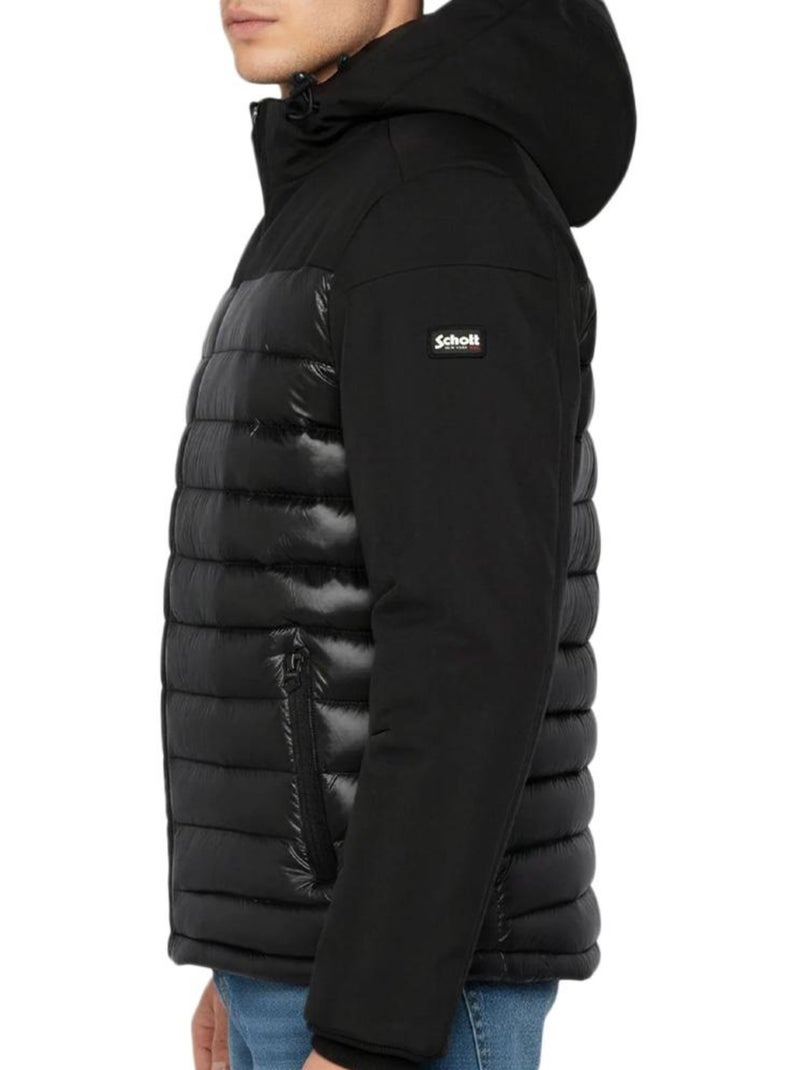 Plumífero Schott para Hombre Negro - Kiabi