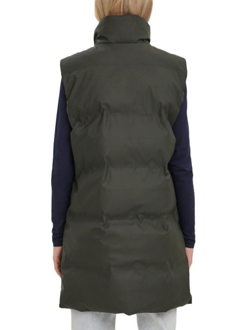 Plumífero sin Mangas Mujer Vero Moda Verde caqui claro - Kiabi