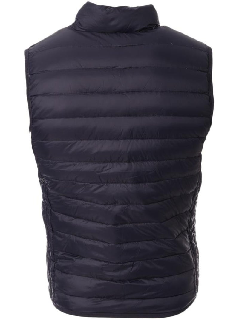 Plumífero sin Mangas para Hombre Schott Azul marino - Kiabi