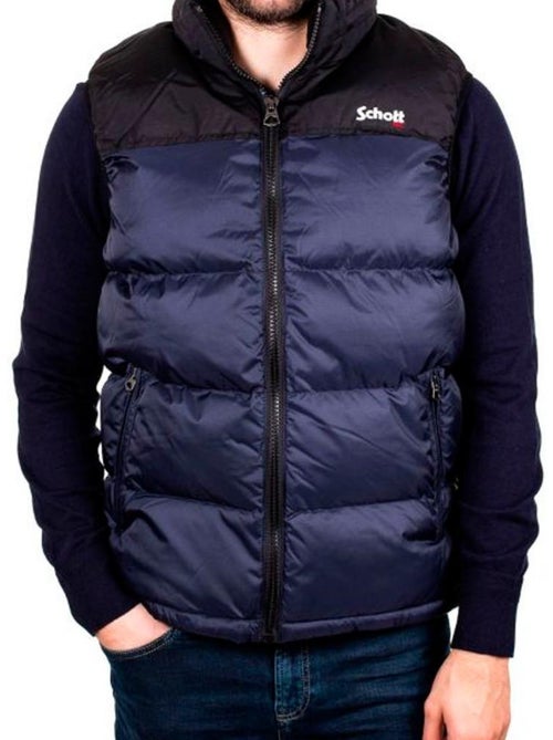 Plumífero sin Mangas para Hombre Schott - Kiabi