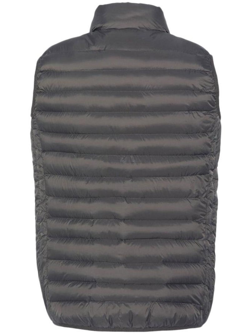 Plumífero sin Mangas para Hombre Schott Land Gris plateado - Kiabi
