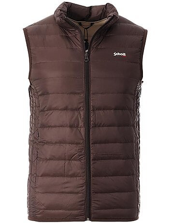 Chaleco plumas hombre schott