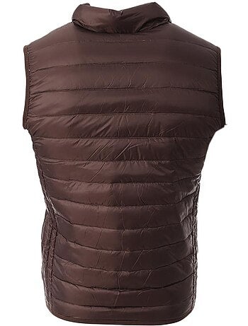Chaleco plumas hombre schott