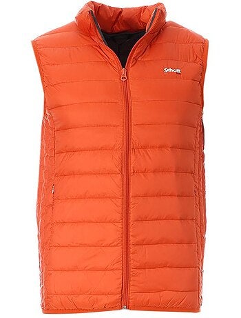Chaleco plumas hombre schott