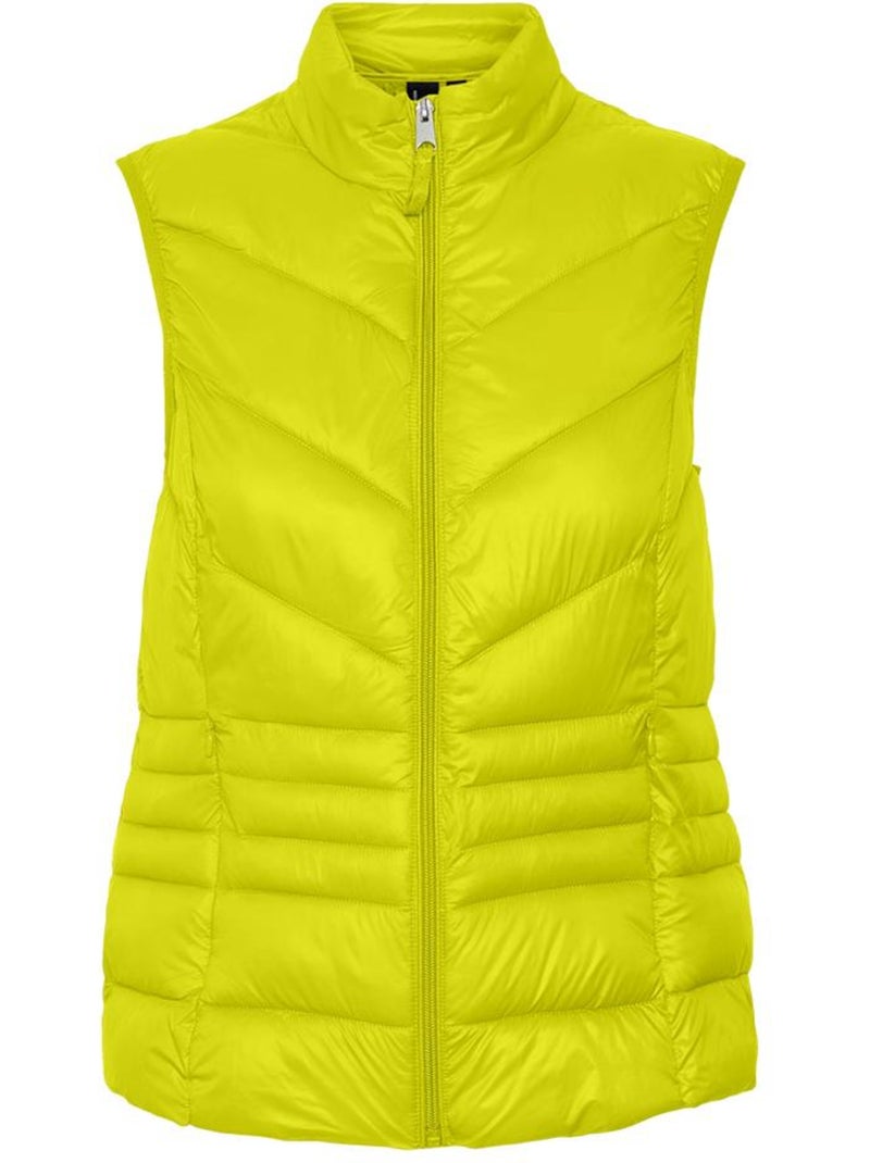 Plumífero sin Mangas para Mujer Vero Moda Verde - Kiabi