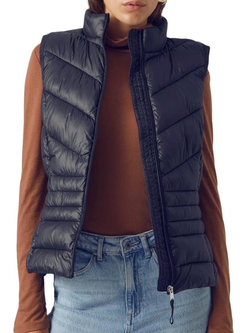 Plumífero sin Mangas Vero Moda para Mujer - Talla XL - Kiabi Plumífero sin Mangas Vero Moda para Mujer - Talla XL - Kiabi