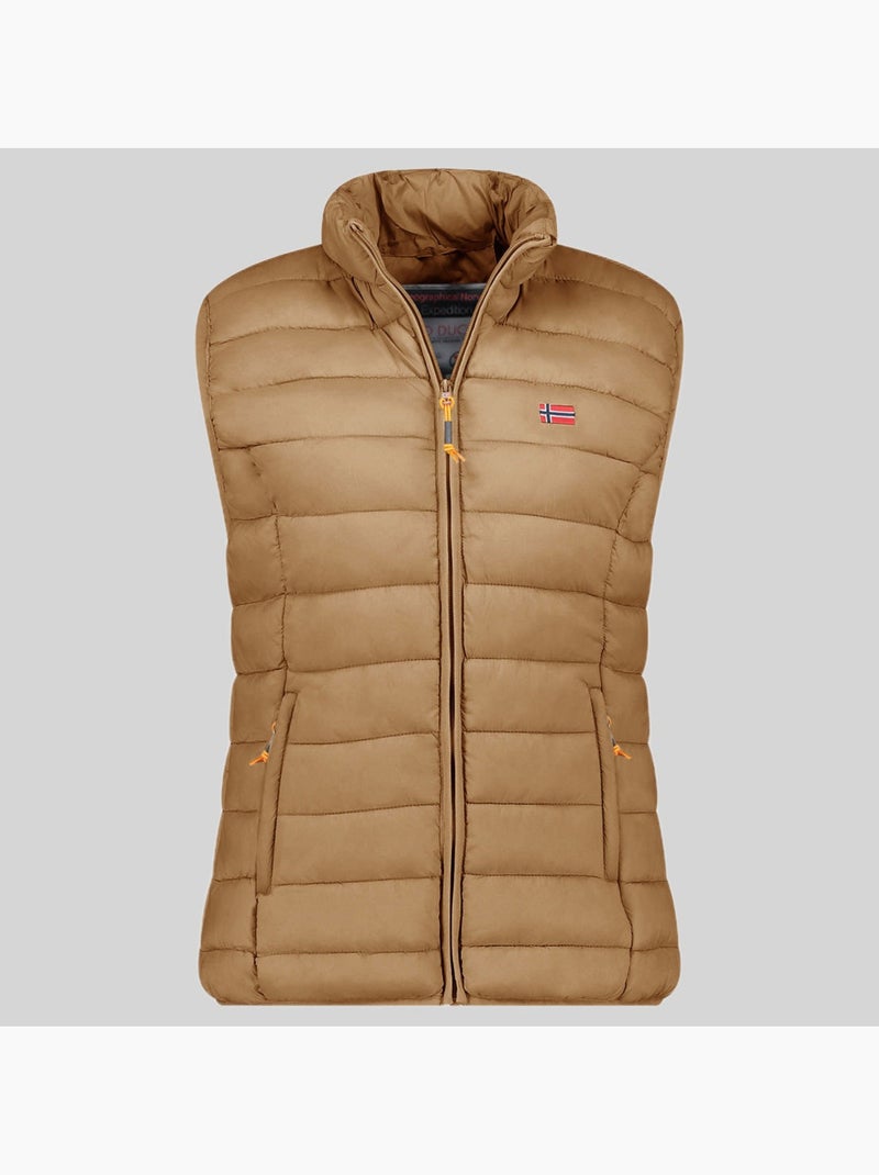 Plumífero vatikolor – geographical norway Taupe - Kiabi