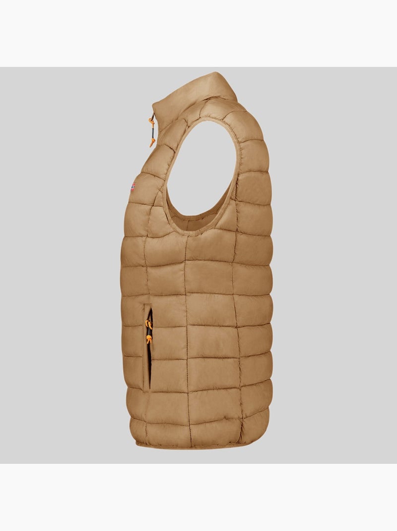 Plumífero vatikolor – geographical norway Taupe - Kiabi