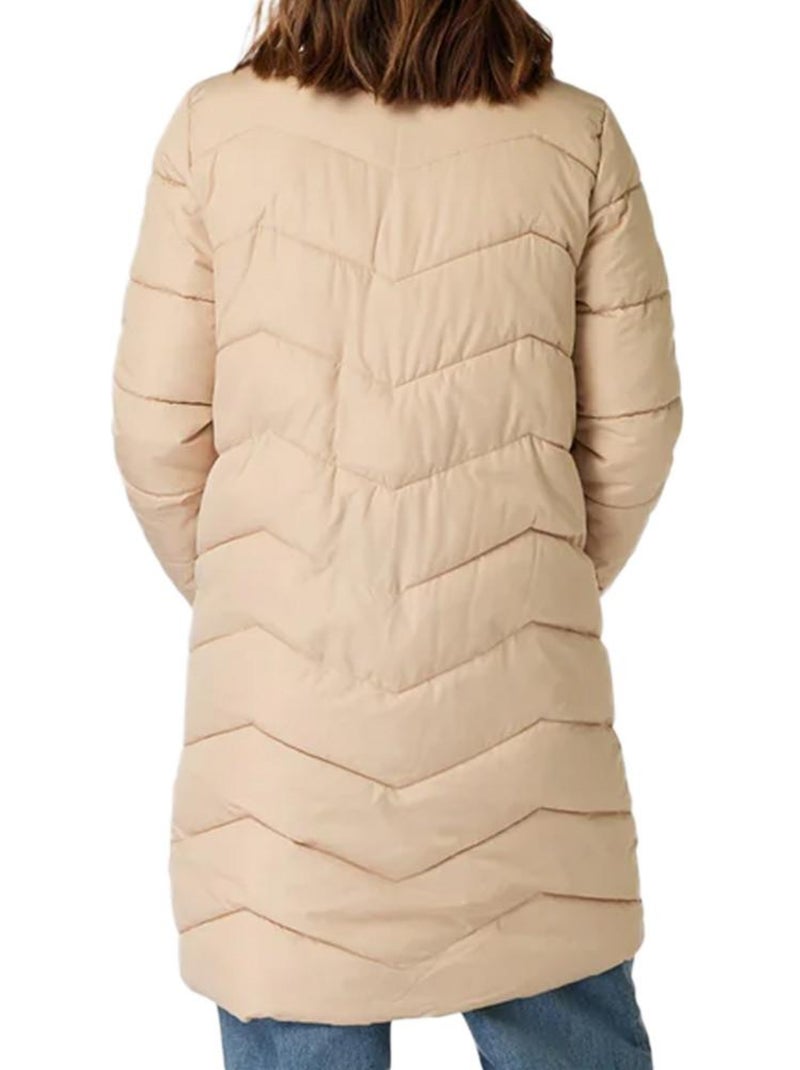 Plumífero vero moda para mujer Beige - Kiabi