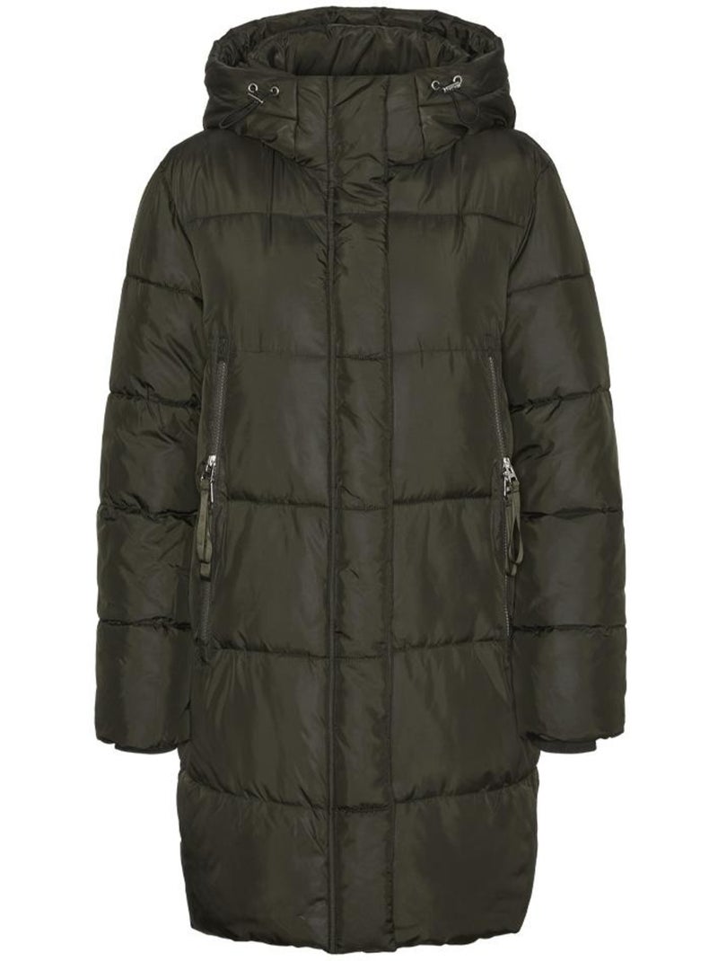 Plumífero vero moda para mujer Verde caqui claro - Kiabi