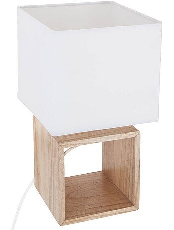 Pojo lámpara madera h32cm