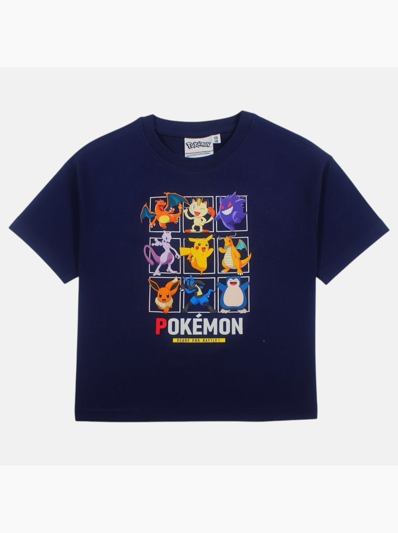 Pokemon - Camiseta niño Azul marino - Kiabi