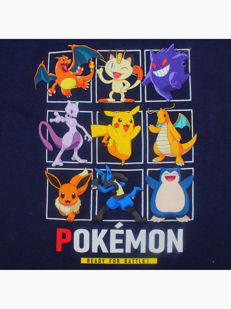 Pokemon - Camiseta niño Azul marino - Kiabi