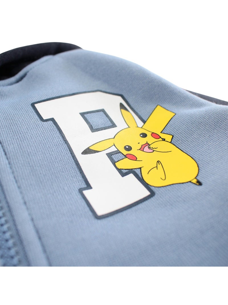 Pokemon - Chaqueta con capucha para niño Azul - Kiabi