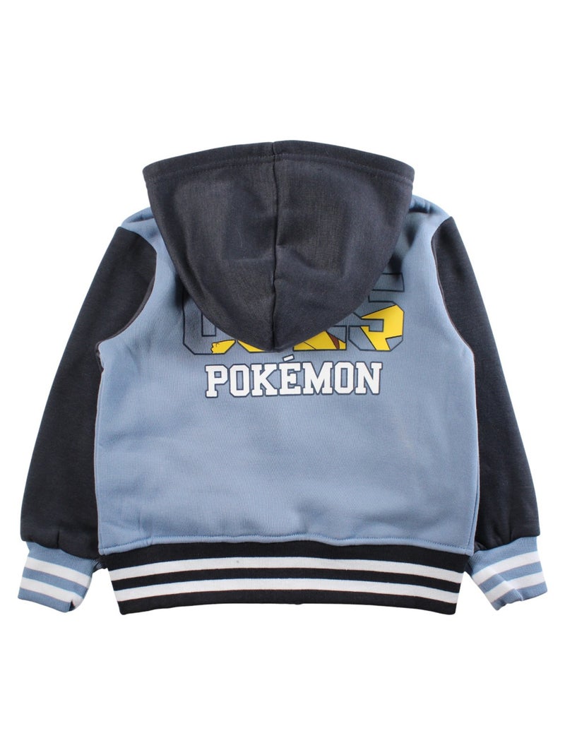 Pokemon - Chaqueta con capucha para niño Azul - Kiabi