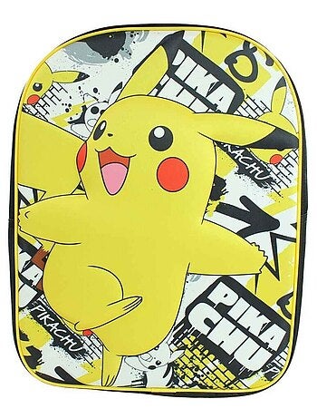 Pokemon - mochila infantil 3d con licencia oficial, 40x30x15 cm