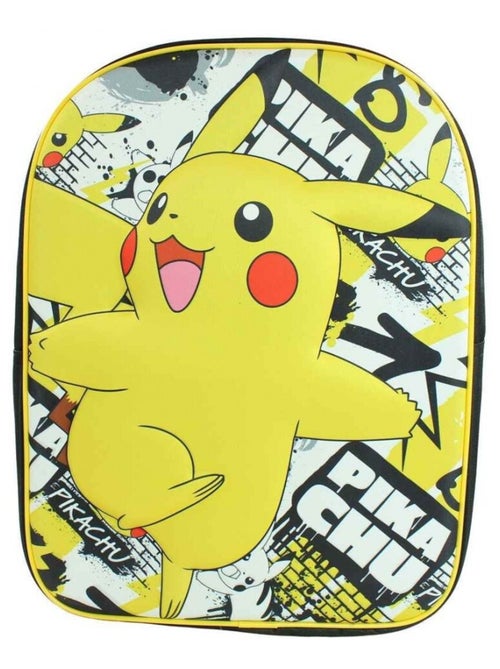 Pokemon - mochila infantil 3d con licencia oficial, 40x30x15 cm - Kiabi