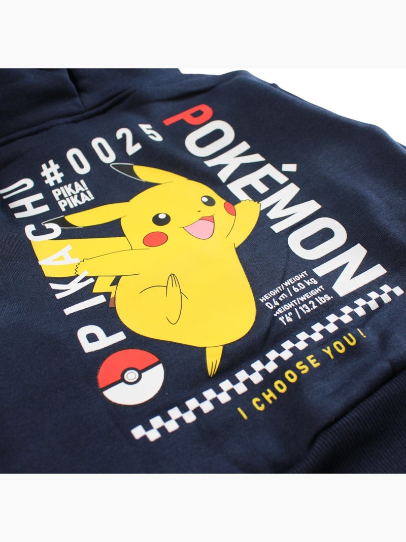Pokemon - Sudadera con capucha para niño Negro - Kiabi