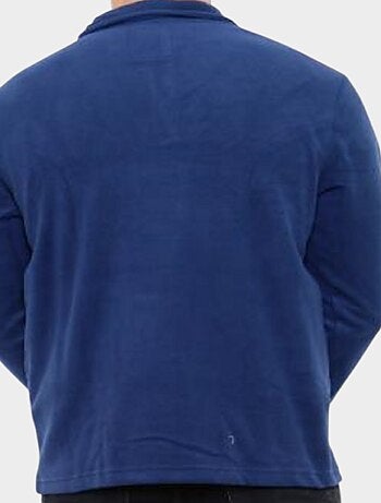 Polar con cuello alto y cremallera